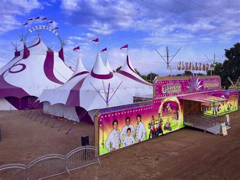 Circo hermanos caballero - SANTA MARIA, Calif. -- Today is the last day to visit the "Circo Hermanos Caballero" in Santa Maria. The Circus showcases a spectacular show of acrobatics, aerial acts, and motorcyclists.